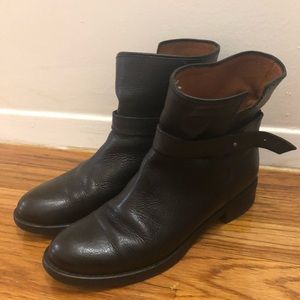 Women’s size 7.5 madewell black ankle boots